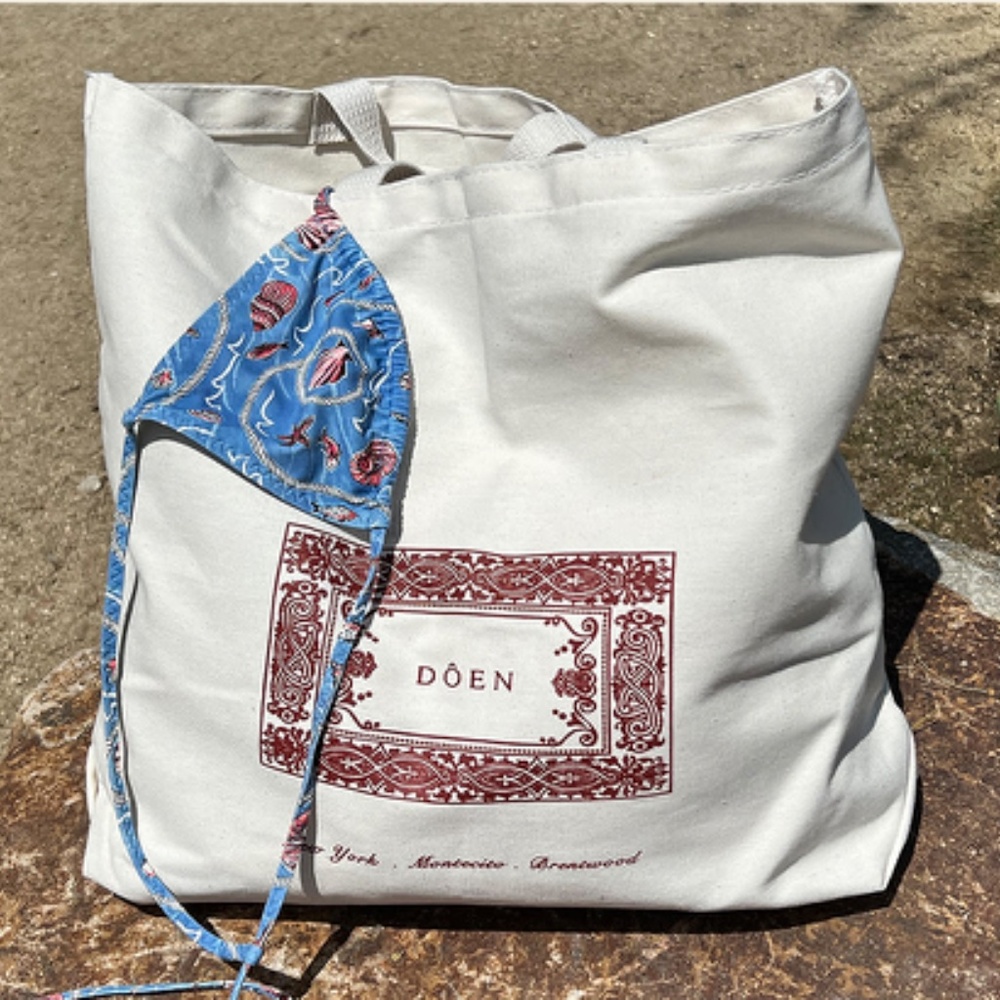 Doen canvas tote NWOT
